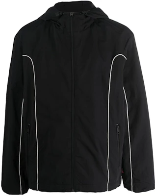 Diesel Coated Zipper Hoodie Jacket - Black A106740KJAE Order Diesel Coated Zipper Hoodie Jacket - Black A106740KJAE