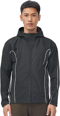 Diesel Coated Zipper Hoodie Jacket - Black A106740KJAE 1