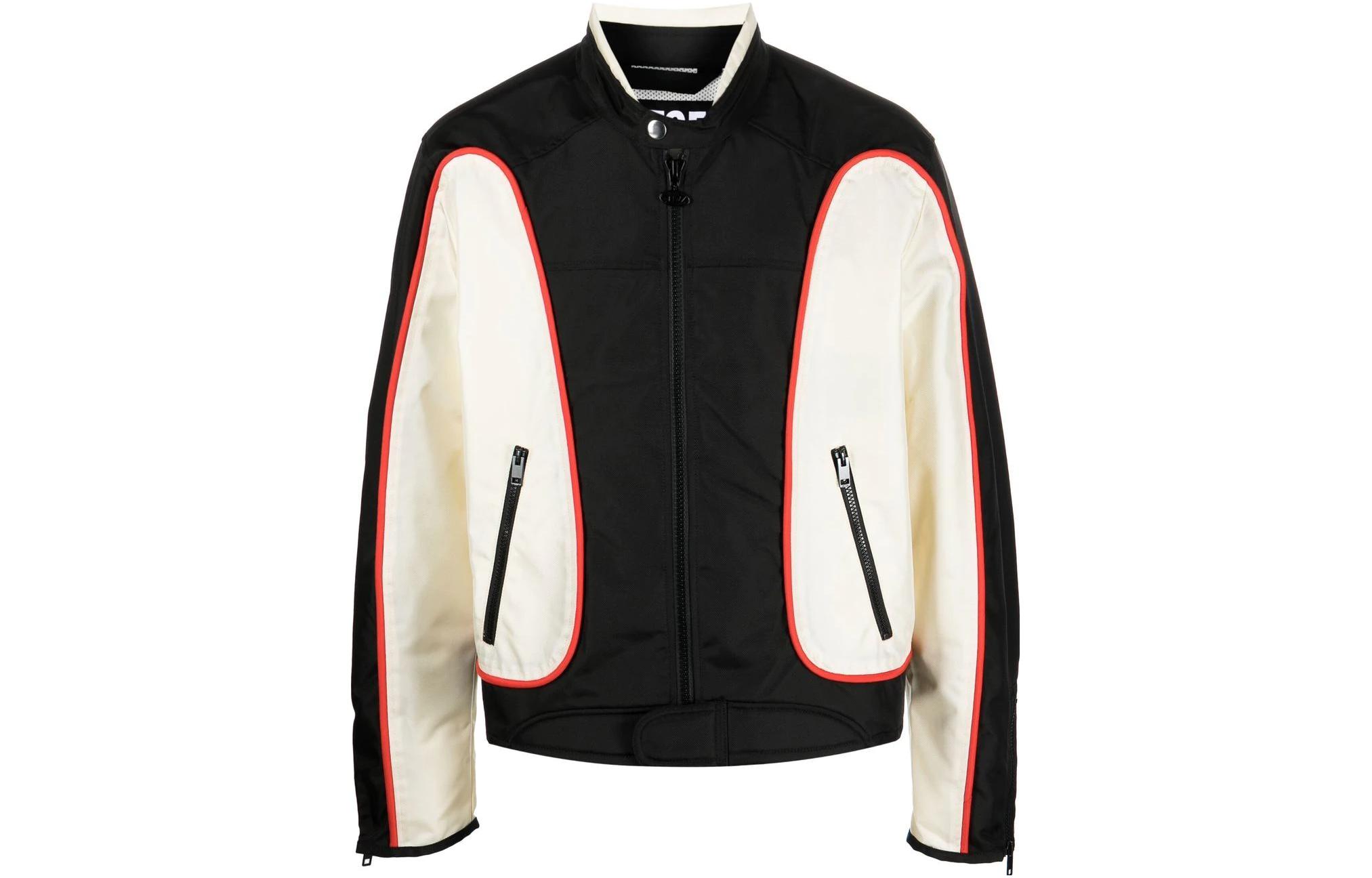 Order DIESEL Jaket Lelaki Berpoket Berwarna Pelbagai Kolar Tinggi Lengan Panjang. A061320PDAI-9XX