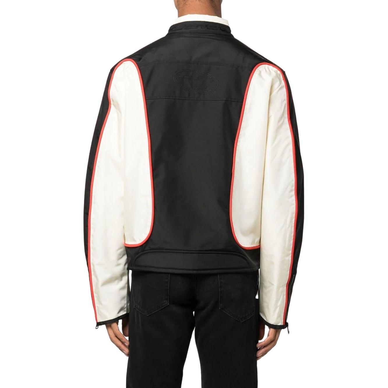 Shop DIESEL Jaket Lelaki Berpoket Berwarna Pelbagai Kolar Tinggi Lengan Panjang. A061320PDAI-9XX