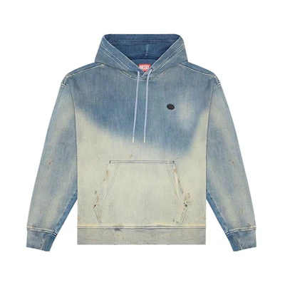 Diesel Faded Effect Sweatshirt Blue Style A0393909G4801