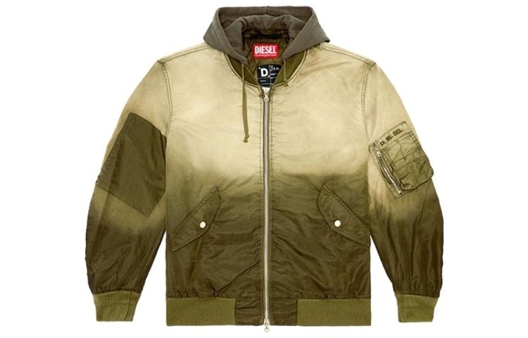 Diesel Fall Gradient Zip-Up Padded Hooded Jacket for Men A105000DNAR-5AF