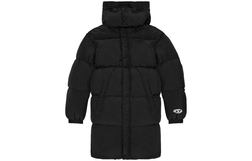 Order DIESEL FW22 黑色可拆帽长袖羽绒夹克. A062850AEAI9XX