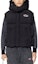 Buy DIESEL FW22 Black Detachable Hooded Logo Puffer Vest. A077820AEAI9XX
