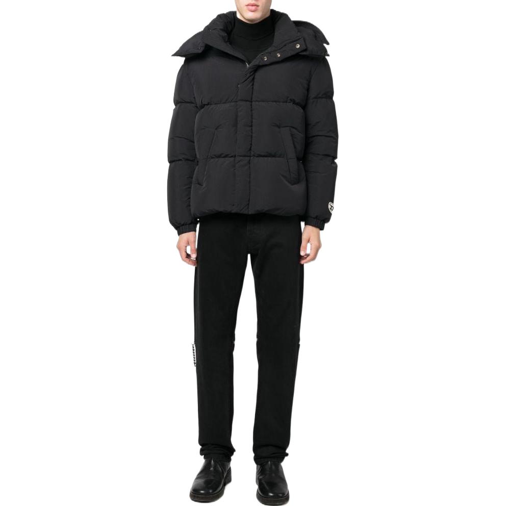 Lookbook DIESEL FW22 黑色连帽长袖夹克衫. A068150AEAI9XX