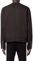 Shop DIESEL FW22 黑色長袖外套搭配簡約Logo設計。 A062520IGAA9XX