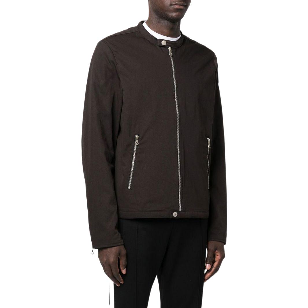 Purchase DIESEL FW22黑色长袖夹克，简约徽标设计。 A062520IGAA9XX