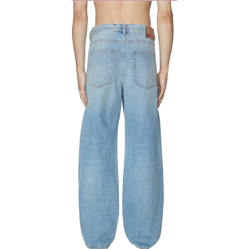 DIESEL FW22  Blue Flared Wide-Leg Jeans Casual Style A0637109E2501 圖 5