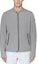 Shop DIESEL FW22 Chaqueta Gris Manga Larga con Parche de Logo. A062520IGAA-98B