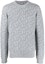 Order DIESEL FW22 Logo Jacquard Knit Sweater Grey A082360PEAK81E
