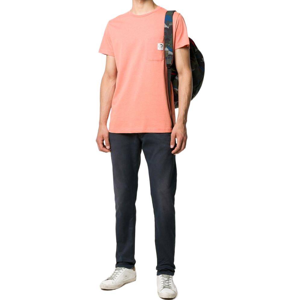 DIESEL FW22  Low-Rise Slim Fit Black Jeans with Lace-Up Design A000880670M8IE 圖 3