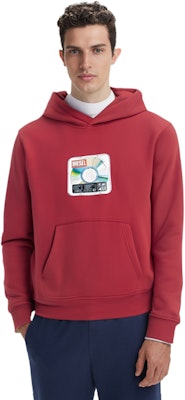 ディーゼル FW22 レッドロゴプリントパーカー. A068080JFAV44Q Sizing ディーゼル FW22 レッドロゴプリントパーカー. A068080JFAV44Q