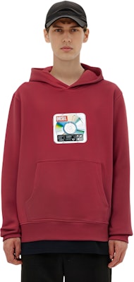 ディーゼル FW22 レッドロゴプリントパーカー. A068080JFAV44Q Cheap ディーゼル FW22 レッドロゴプリントパーカー. A068080JFAV44Q