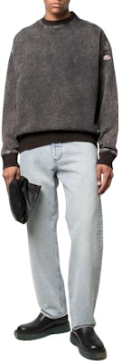 ディーゼル FW22 ストレートブルーデニムジーンズ クラシックパッチスタイル A0356409C1401 Lookbook ディーゼル FW22 ストレートブルーデニムジーンズ クラシックパッチスタイル A0356409C1401