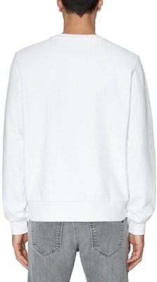 DIESEL FW22 Baju Lengan Panjang Putih Cetakan Logo. A064940HAYT-WH Purchase DIESEL FW22 Baju Lengan Panjang Putih Cetakan Logo. A064940HAYT-WH