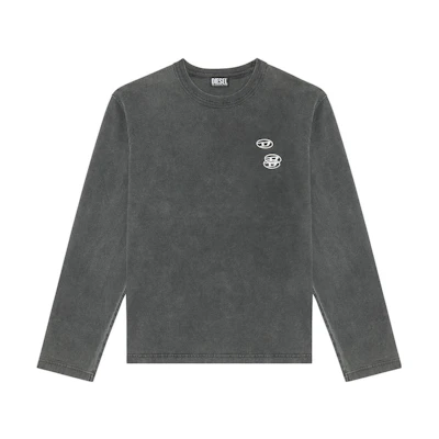 Diesel FW22 Black Crewneck Casual Sweatshirt A095980EJAC-900
