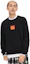Details for Diesel FW22 Black Logo Patch Pullover Sweatshirt Long Sleeve A065610JFAV9XX