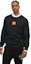 Sizing Diesel FW22 Black Logo Patch Pullover Sweatshirt Long Sleeve A065610JFAV9XX