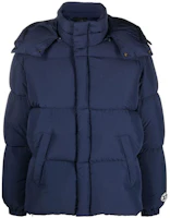 Diesel FW22 Blue Solid Color Hooded Long Sleeve Jacket A062870AEAI9XX Diesel FW22 Blue Solid Color Hooded Long Sleeve Jacket A062870AEAI9XX