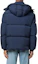 Shop Diesel FW22 Blue Solid Color Hooded Long Sleeve Jacket A062870AEAI9XX