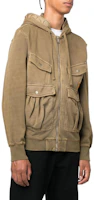 Purchase Diesel FW22 棕色多口袋連帽拉鍊飛行外套 男款 A063190LCAL5DQ