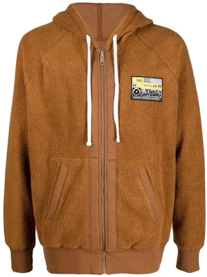 Diesel FW22 Camel Brown Logo Patch Zip-Up Sweatshirt A066980GCAB79T Order Diesel FW22 Camel Brown Logo Patch Zip-Up Sweatshirt A066980GCAB79T