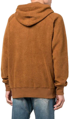 Diesel FW22 Camel Brown Logo Patch Zip-Up Sweatshirt A066980GCAB79T Shop Diesel FW22 Camel Brown Logo Patch Zip-Up Sweatshirt A066980GCAB79T