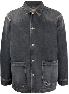 DIESEL FW22 Camouflage Patchwork Denim Jacket Unisex - Gray. A06580007G102 Buy DIESEL FW22 Camouflage Patchwork Denim Jacket Unisex - Gray. A06580007G102