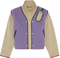 Diesel FW22 Color-Block Zip-Up Jacket Purple - Casual Outerwear A062170JKKH-9XX Diesel FW22 Color-Block Zip-Up Jacket Purple - Casual Outerwear A062170JKKH-9XX