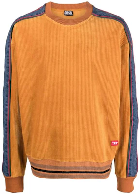 Diesel FW22 Sweater Kuning Lengan Panjang Colorblock Casual Crewneck. A036630AEAZ7DJ Buy Diesel FW22 Sweater Kuning Lengan Panjang Colorblock Casual Crewneck. A036630AEAZ7DJ