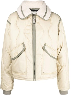 Diesel FW22 拼接拉鍊寬鬆外套 米色 A061410JKKE1AE Buy Diesel FW22 拼接拉鍊寬鬆外套 米色 A061410JKKE1AE