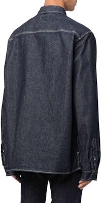 DIESEL FW22 藍色D-Hor對比車線牛仔外套 A035240DFAZ-01 Purchase DIESEL FW22 藍色D-Hor對比車線牛仔外套 A035240DFAZ-01