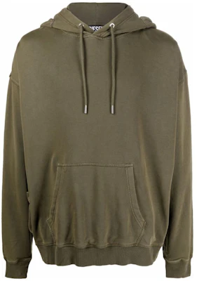 Diesel FW22 綠色連帽衫,純色設計搭配口袋細節 A027380WBAP51F Buy Diesel FW22 綠色連帽衫,純色設計搭配口袋細節 A027380WBAP51F