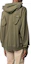Shop Diesel FW22 綠色連帽衫,純色設計搭配口袋細節 A027380WBAP51F