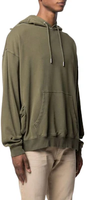 Diesel FW22 綠色連帽衫,純色設計搭配口袋細節 A027380WBAP51F Purchase Diesel FW22 綠色連帽衫,純色設計搭配口袋細節 A027380WBAP51F