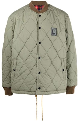 Diesel FW22 Green Reversible Quilted Jacket A030180IDAI5FX Order Diesel FW22 Green Reversible Quilted Jacket A030180IDAI5FX
