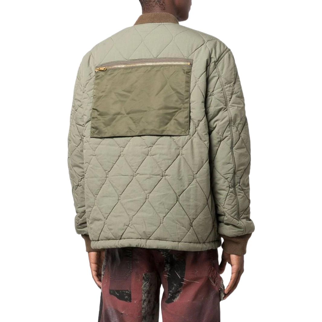 Diesel FW22 Green Reversible Quilted Jacket A030180IDAI5FX 圖 5