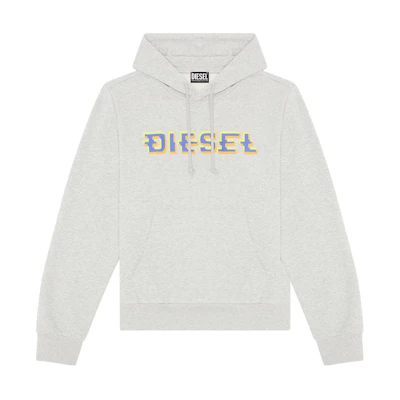 Diesel FW22 Grey Logo Letter Print Casual Sweatshirt A065100HAYT-9CB
