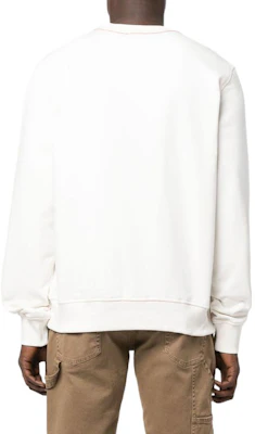 Diesel FW22 Logo Crewneck Sweatshirt White A065610JFAV141 Shop Diesel FW22 Logo Crewneck Sweatshirt White A065610JFAV141