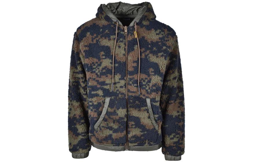 Diesel FW22 Multicolor Hooded Long Sleeve Jacket 314530