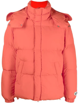 Diesel FW22 橙色高領全拉鍊連帽外套 A064230BFAQ-37A Buy Diesel FW22 橙色高領全拉鍊連帽外套 A064230BFAQ-37A