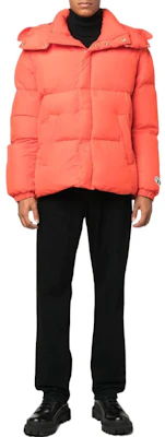 Diesel FW22 橙色高領全拉鍊連帽外套 A064230BFAQ-37A Lookbook Diesel FW22 橙色高領全拉鍊連帽外套 A064230BFAQ-37A