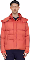 Details for Diesel FW22 Jaket Berhud Zip Penuh Oren dengan Kolar Tinggi A064230BFAQ-37A