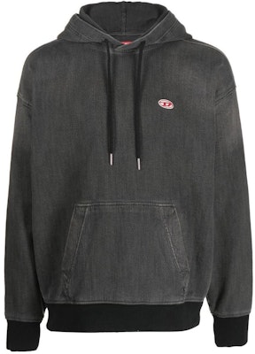 DIESEL FW22 OVAL-D Small Logo Drawstring Hoodie Men’s - Dark Gray A0393909E3002 Order DIESEL FW22 OVAL-D Small Logo Drawstring Hoodie Men’s - Dark Gray A0393909E3002