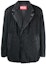Buy DIESEL FW22 Oversized Black Denim Jacket Winter Cotton Coat A066730EIAY02