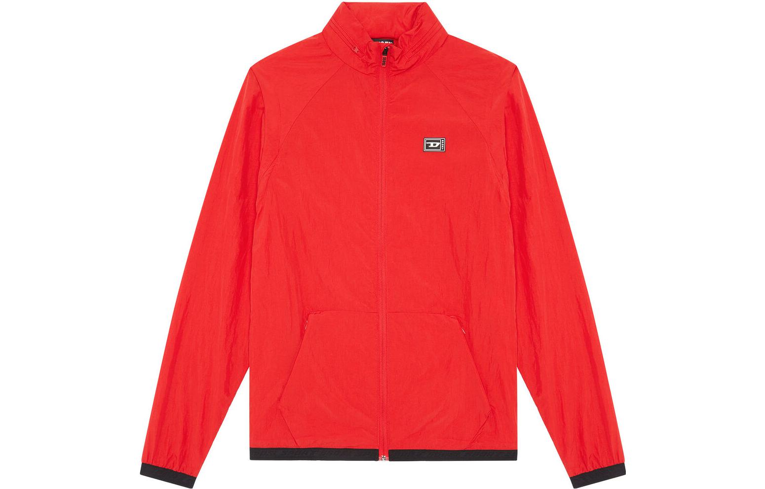 Diesel FW22 Removable Patch Jacket Red - Flexible Design A066200WDAX-44W