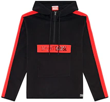 Diesel FW22 Sports Letter Print Black Hoodie Casual Sportswear A066140NEAH900 Diesel FW22 Sports Letter Print Black Hoodie Casual Sportswear A066140NEAH900