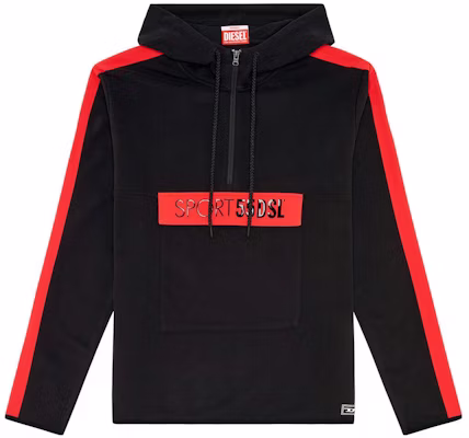 Diesel FW22 Sports Letter Print Black Hoodie Casual Sportswear A066140NEAH900 Buy Diesel FW22 Sports Letter Print Black Hoodie Casual Sportswear A066140NEAH900