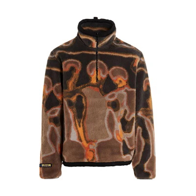 Diesel FW22 Tie-Dye Pullover Sweatshirt Men’s Dusky Sunset Color A065670AGAS9XXA