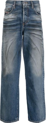 DIESEL FW22 雲染直筒牛仔褲 藍色 A05156007D101 Order DIESEL FW22 雲染直筒牛仔褲 藍色 A05156007D101